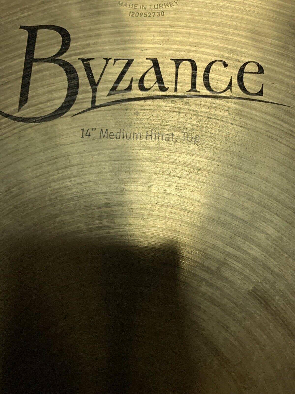Meinl Byzance 14" Medium Hi Hat Cymbals (Cracked Top)