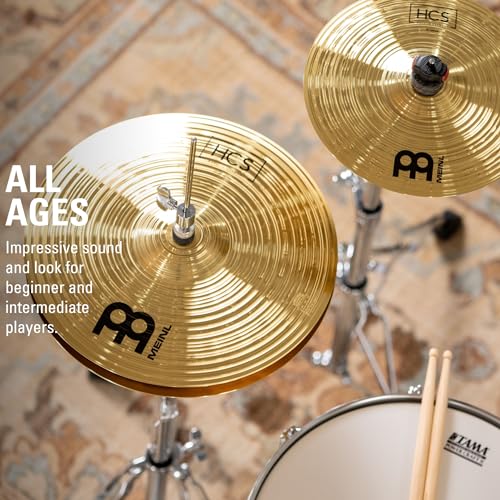 Meinl HCS Cymbal Set with Hihats, Crash & Splash