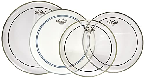 Remo Clear Pinstripe Drumhead Set