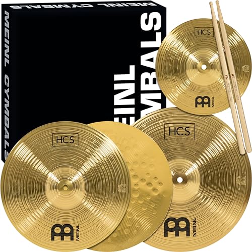 Meinl HCS Cymbal Set with Hihats, Crash & Splash