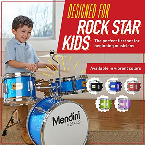 Mendini Kids Drum Set - Junior Kit with Drums