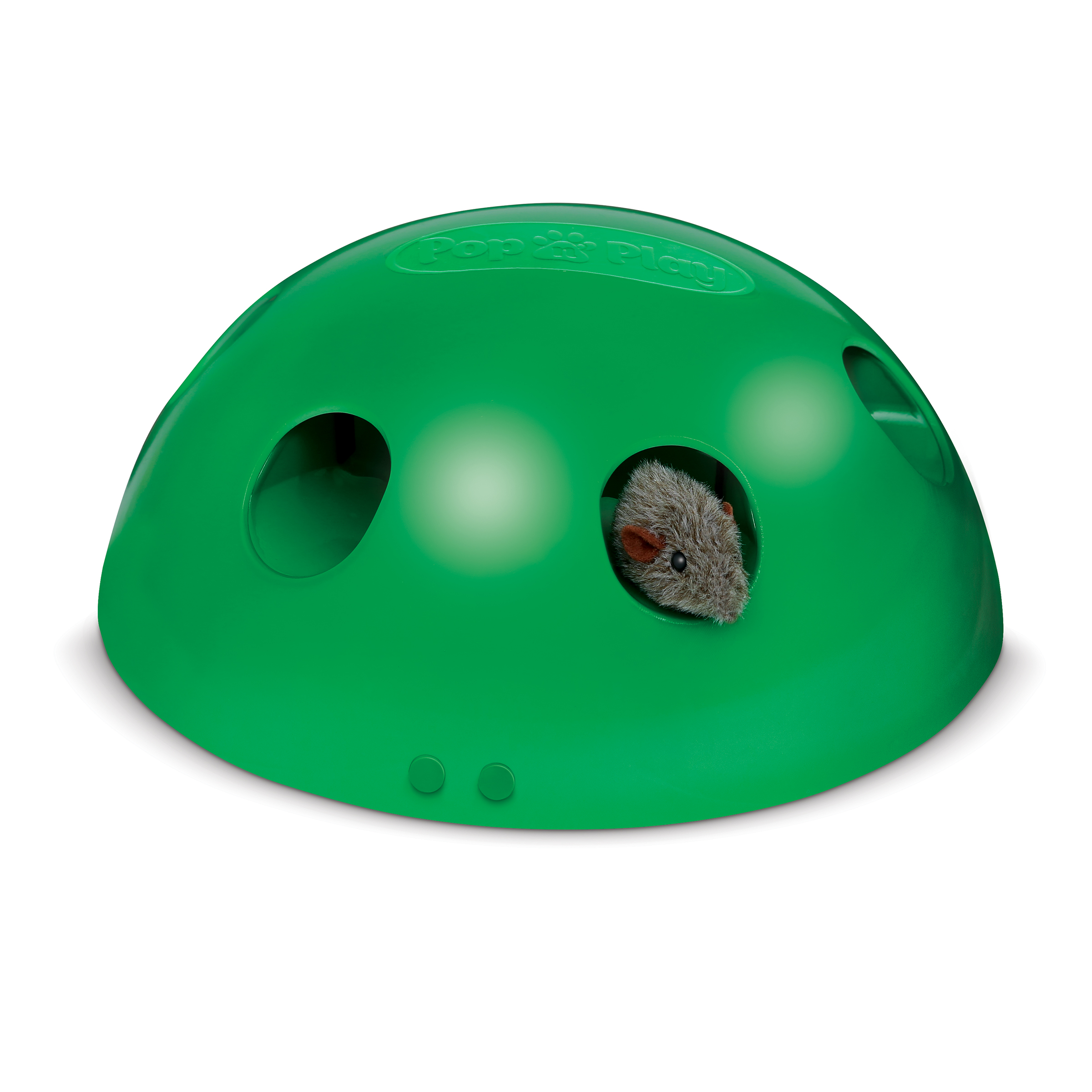 Green Cat Toy Peek-A-Boo Pets Know Best