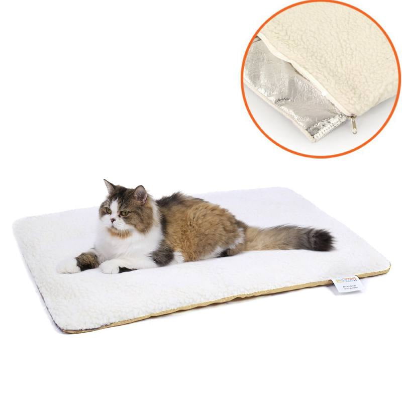 Puppy Dog Bed Mat Self Heating Winter Durable Soft Warm Cat Pet Rug Thermal Pad