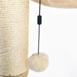 Cozy Cat Tower with Hammock and Scratching Posts