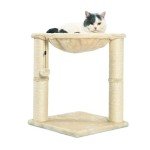 Cozy Cat Tower with Hammock and Scratching Posts