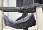 YUNIQUE Cat Tree with Condo and Large Hammock