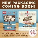 Primal Freeze-Dried Rabbit Cat Food Nuggets 14 oz
