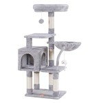 Cozy Cat Tree with Hammock and Scratching Posts