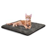 K&H Self-Warming Cat Bed Mat - Gray/Black