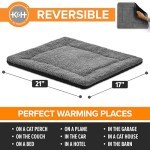 K&H Self-Warming Cat Bed Mat - Gray/Black