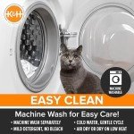 K&H Self-Warming Cat Bed Mat - Gray/Black