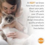 K&H Self-Warming Cat Bed Mat - Gray/Black