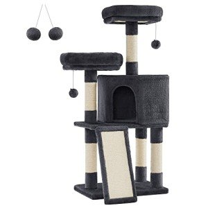 Feandrea 45-Inch Indoor Cat Tower & Scratcher