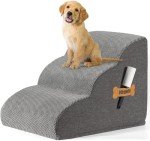 Extra Wide Pet Stairs Ramp for Cats and Dogs