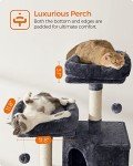 Feandrea 45-Inch Indoor Cat Tower & Scratcher