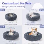 Cozy Round Cat Bed - Soft and Washable
