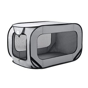 Portable 36" Cat & Dog Bed Cabin - Grey