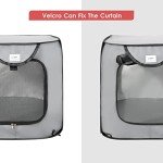 Portable 36" Cat & Dog Bed Cabin - Grey