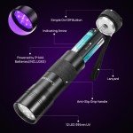 12 LED UV Blacklight Torch for Pet Stains