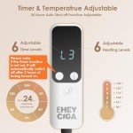 Heated Cat Bed with Adjustable Temperature and Timer
