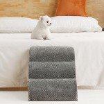 Extra Wide Pet Stairs Ramp for Cats and Dogs