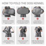 Portable 36" Cat & Dog Bed Cabin - Grey