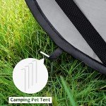 Portable 36" Cat & Dog Bed Cabin - Grey