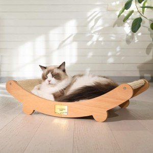 Sisal Cat Scratcher Bed and Lounge Chair