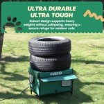 Outdoor Heated Cat House with Insulated Shelter