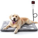 Heating Pad for Cats and Dogs with Remote