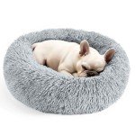 Cozy Round Cat Bed for Indoor Cats
