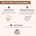 Donut-Shaped Calming Bed for Cats and Dogs