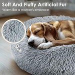 Cozy Round Cat Bed for Indoor Cats