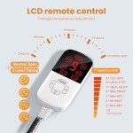 Heating Pad for Cats and Dogs with Remote