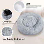 Cozy Round Cat Bed for Indoor Cats