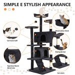 Multi-Level Indoor Cat Tree with Scratching Post