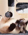 63-Inch Multi-Level Cat Tree with Scratching Posts