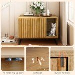 Modern Hidden Cat Litter Box and Furniture