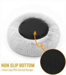 Cozy Round Plush Cat Bed – Washable and Soft