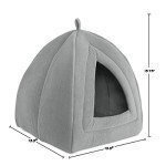 Cozy Indoor Pet Tent with Removable Cushion