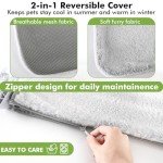Zoratoo 2PC Cordless Cat Window Perch Hammock