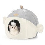 Cozy Soft Cat Bed with Anti-Slip Bottom