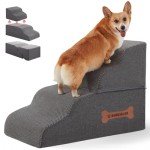 4-Step Pet Stairs for Cats and Small Dogs