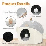 Cozy Soft Cat Bed with Anti-Slip Bottom