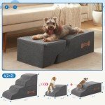 4-Step Pet Stairs for Cats and Small Dogs