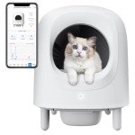 Automatic Self-Cleaning Cat Litter Box with App
