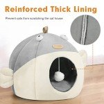 Cozy Soft Cat Bed with Anti-Slip Bottom