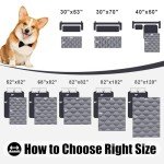 Waterproof Reversible Dog Bed Blanket Cover - Grey