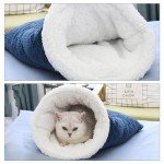 Cozy Self-Warming Cat Bed in Plush Fabric