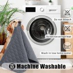 Waterproof Reversible Dog Bed Blanket Cover - Grey